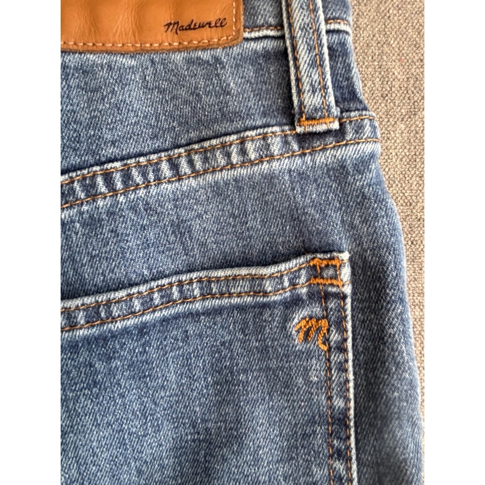 Madewell The Perfect Vintage Crop Jean Womens 28 Excellent Button Fly High Rise - Picture 9 of 9
